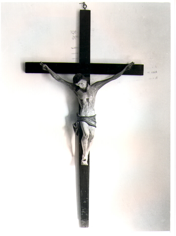 Cristo crocifisso (scultura) - bottega lucana (fine/inizio secc. XVIII/ XIX)