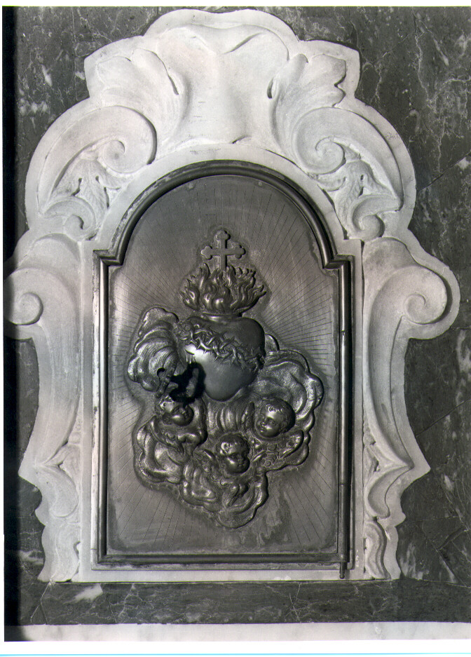 sportello di tabernacolo - ambito napoletano (sec. XIX)