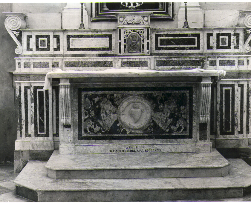 altare - bottega Italia meridionale (sec. XIX)