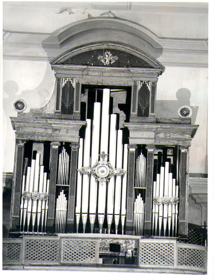 cassa d'organo - bottega Italia meridionale (prima metà sec. XIX, sec. XX)