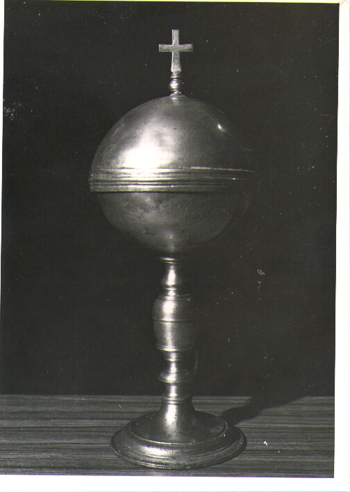 pisside - bottega napoletana (fine/inizio secc. XVI/ XVII)