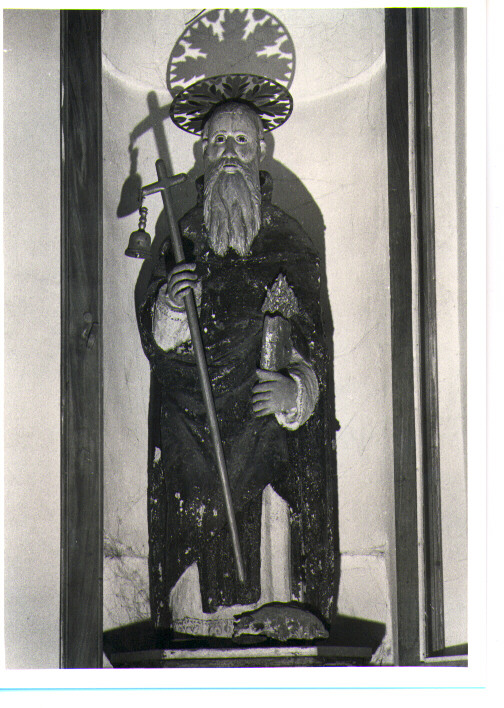 Sant'Antonio Abate (statua) - bottega napoletana (sec. XVIII)