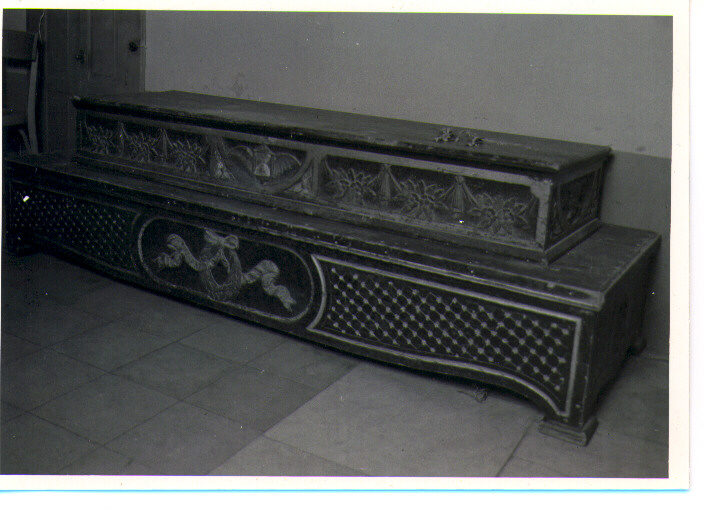 cataletto - bottega Italia meridionale (fine/inizio secc. XVIII/ XIX)