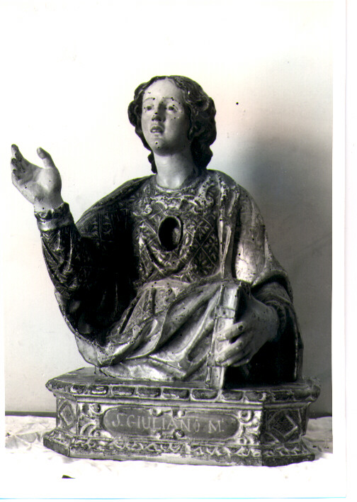 San Giuliano (reliquiario - a busto) - bottega napoletana (sec. XVII)