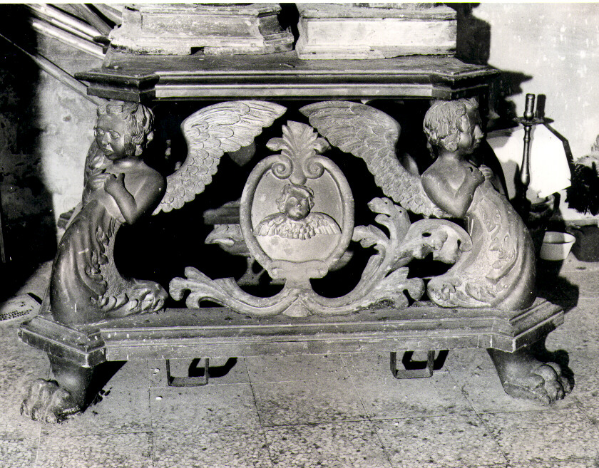 base processionale - bottega Italia meridionale (fine/inizio secc. XVIII/ XIX)