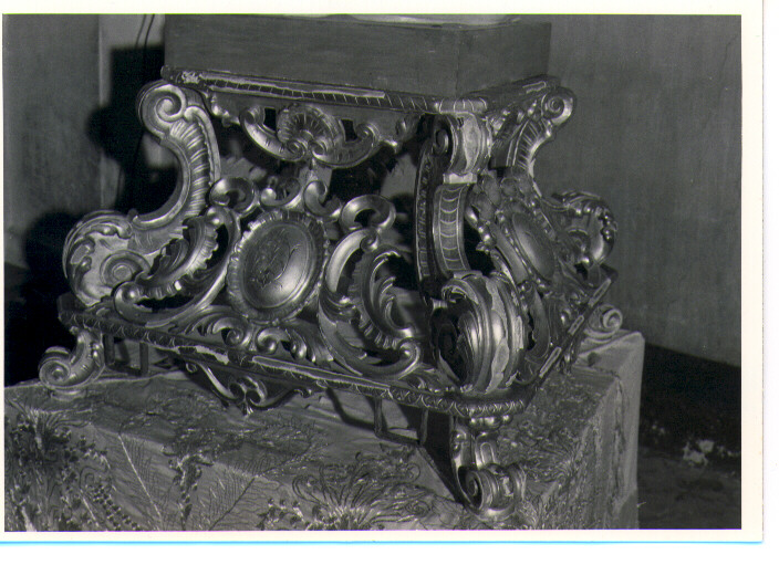 base processionale - bottega Italia meridionale (fine/inizio secc. XVIII/ XIX)