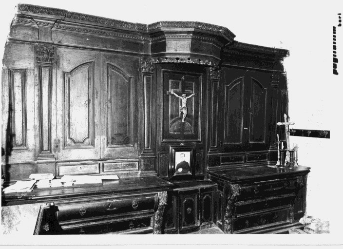 mobile da sacrestia - bottega Italia meridionale (sec. XVIII)