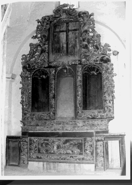 dossale - bottega Italia meridionale (fine/inizio secc. XVI/ XVII)