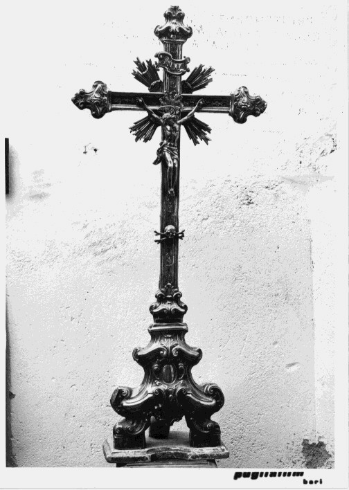 croce d'altare - bottega napoletana (sec. XVIII)