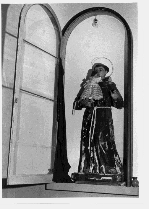 Sant'Antonio da Padova (statua) - bottega Italia meridionale (sec. XVIII)