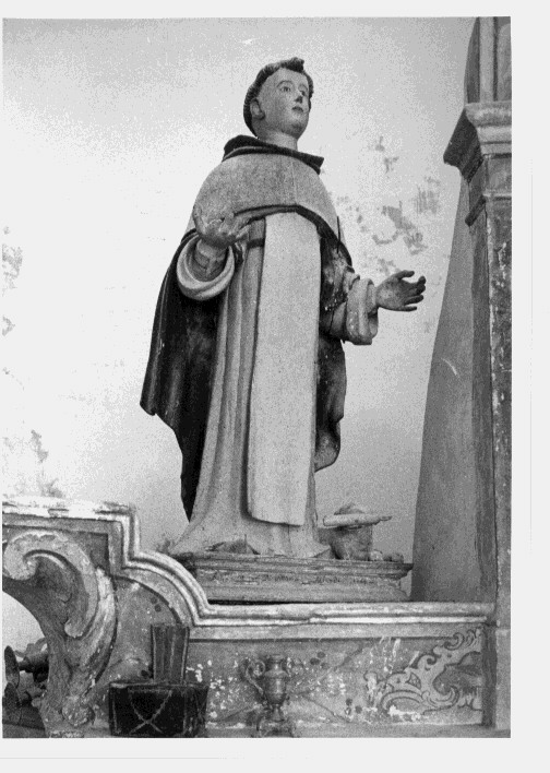 San Domenico (statua) - bottega Italia meridionale (sec. XIX)