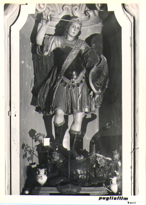 San Michele Arcangelo (statua) - bottega Italia meridionale (sec. XVIII)