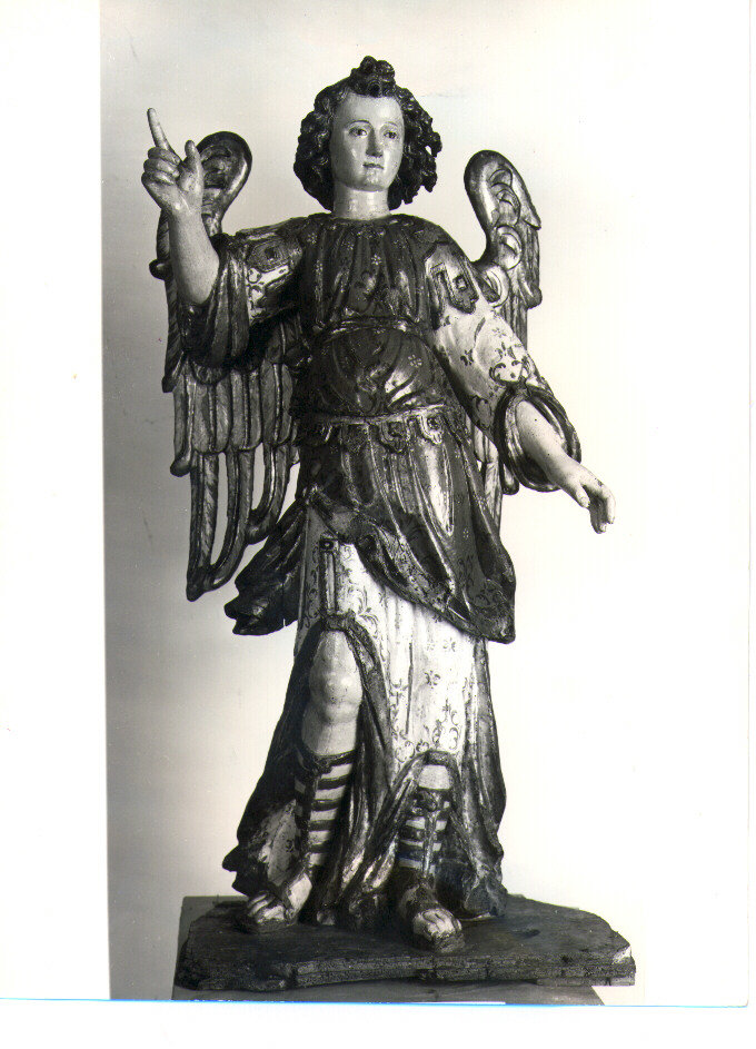 angelo custode (statua) - bottega napoletana (sec. XVI)