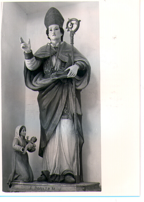 San Donato (statua) - bottega Italia meridionale (sec. XIX)