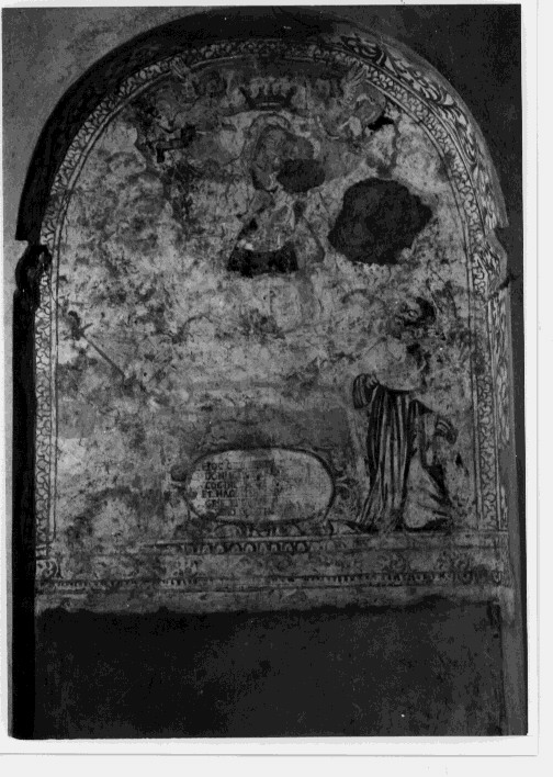 Madonna con Bambino e Santi (dipinto) - ambito Italia meridionale (sec. XVII)