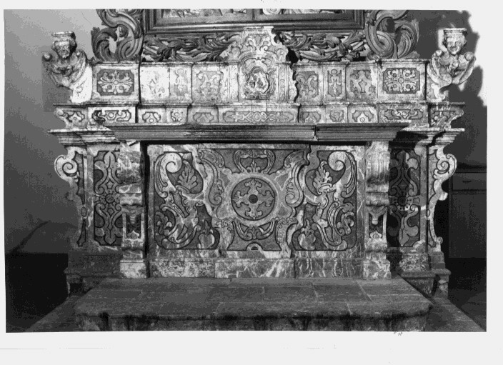 altare maggiore - bottega lucana (sec. XVIII)