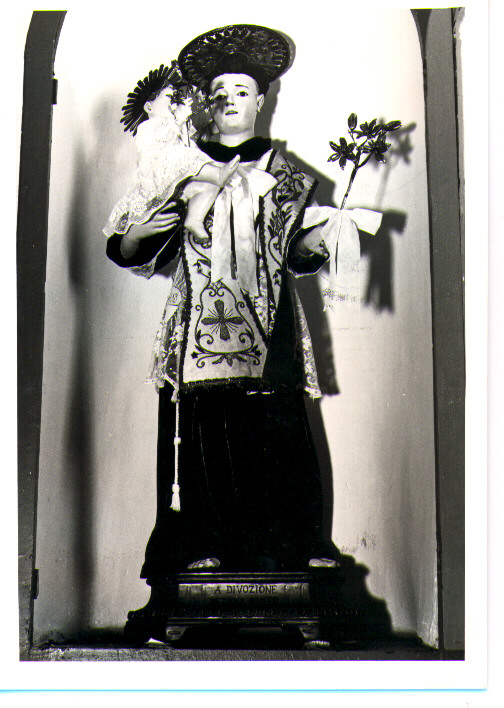Sant'Antonio da Padova (scultura) - bottega lucana (sec. XIX)