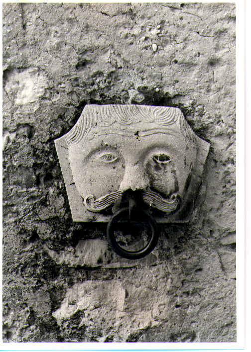 mascherone (scultura) - ambito lucano (sec. XX)