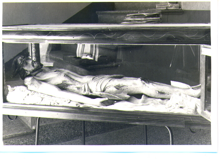 Cristo morto (scultura) - ambito Italia meridionale (sec. XIX)