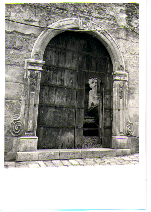 portale - ambito lucano (seconda metà sec. XVIII)