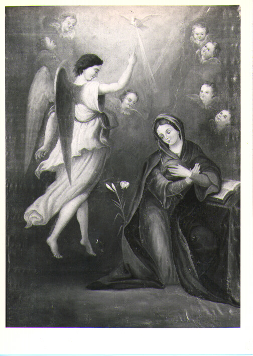 Annunciazione (dipinto) - ambito Italia meridionale (seconda metà sec. XIX)