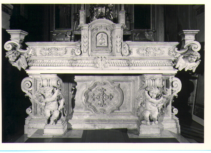 altare maggiore - bottega lucana (sec. XIX)