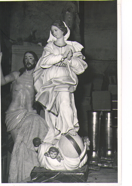 Madonna Immacolata (statua) - bottega lucana (sec. XIX)