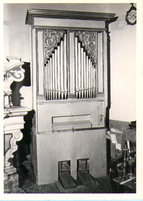 cassa d'organo - bottega lucana (sec. XIX)