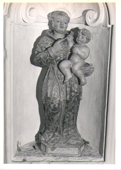 Sant'Antonio da Padova (statua) - bottega Italia meridionale (sec. XVIII)
