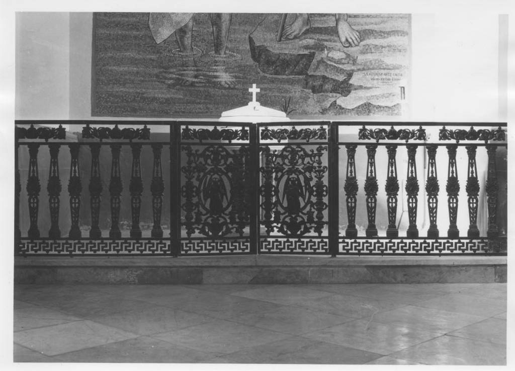 balaustrata, coppia - bottega Italia meridionale (fine/inizio secc. XIX/ XX)