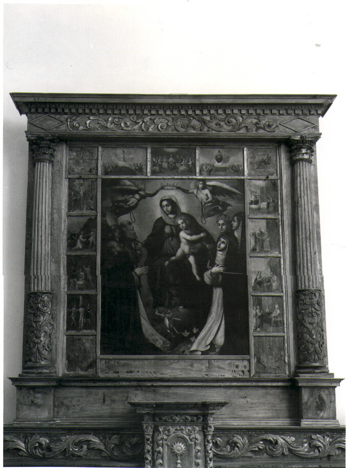 cornice - bottega lucana (prima metà sec. XVII)