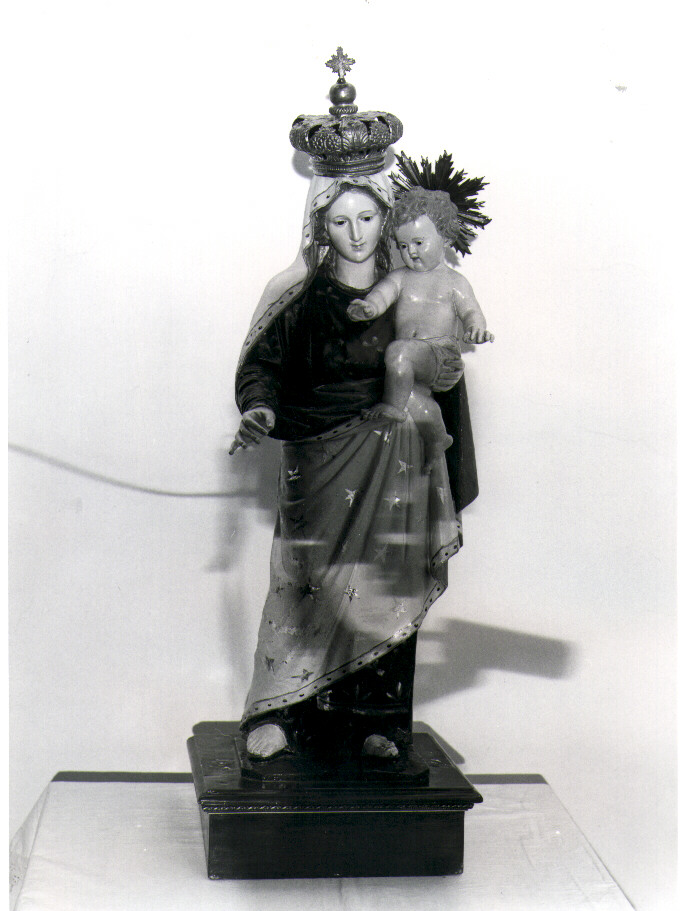 Madonna del Carmelo (scultura) - bottega napoletana (sec. XIX)