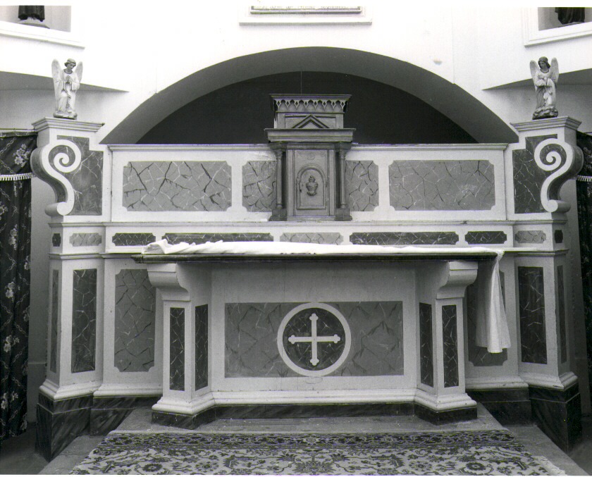 altare maggiore - bottega lucana (sec. XIX)