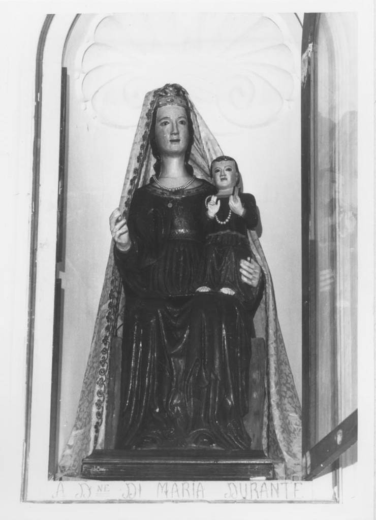 Madonna con Bambino (scultura) - bottega lucana (seconda metà sec. XV)