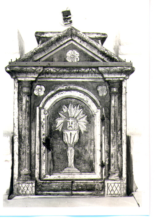 ciborio - bottega lucana (sec. XIX)