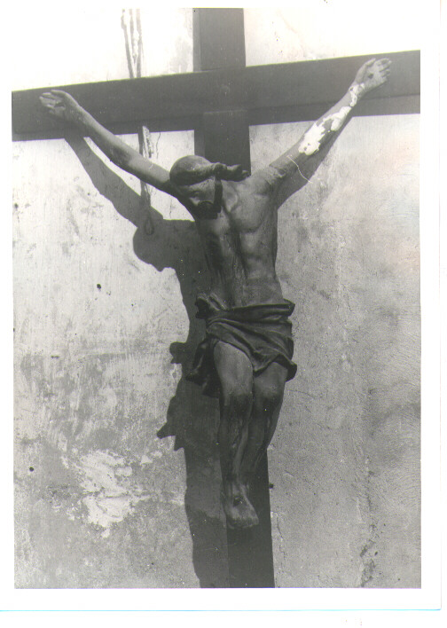 Cristo crocifisso (scultura) - bottega Italia meridionale (fine/inizio secc. XVIII/ XIX)
