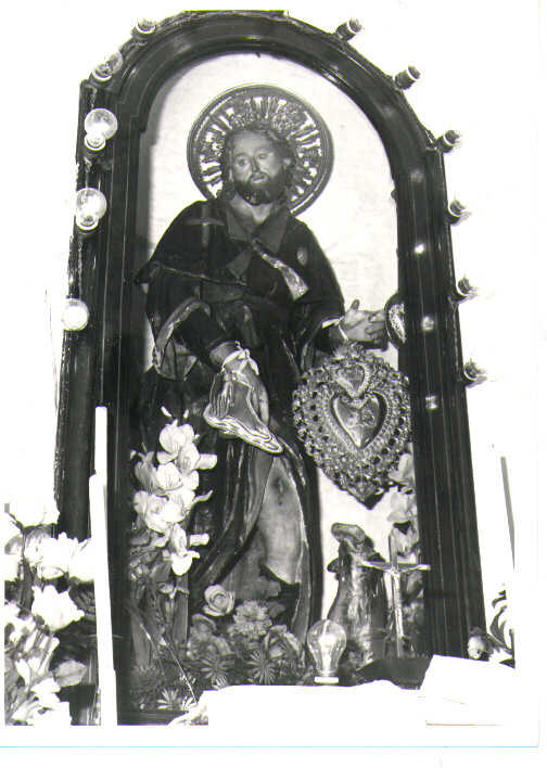 San Rocco (scultura) - bottega napoletana (?) (sec. XIX)