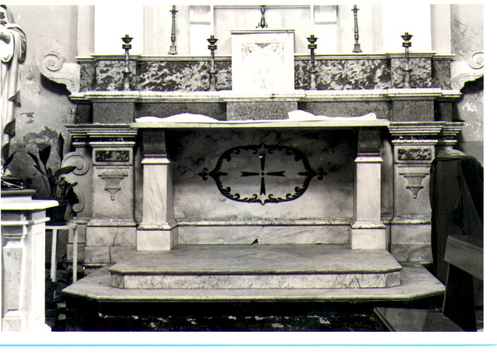 altare - manifattura lucana (sec. XIX)