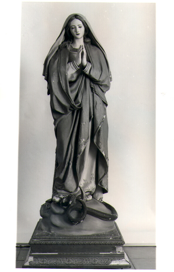 Madonna Immacolata (statua) - bottega Italia meridionale (sec. XIX)