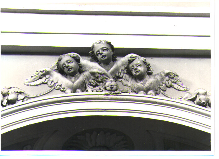 cherubini (decorazione plastica) - bottega Italia meridionale (inizio sec. XIX)