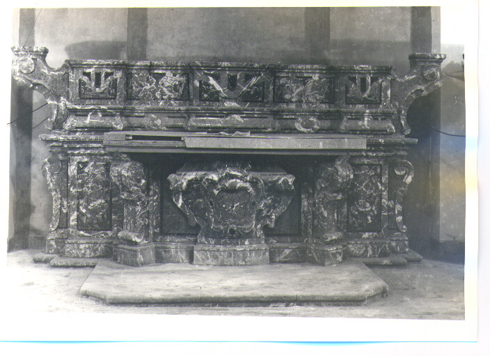 altare - manifattura lucana (seconda metà sec. XVIII)