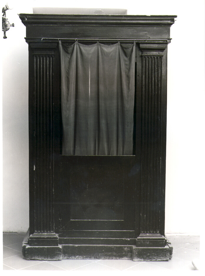 confessionale - bottega Italia meridionale (prima metà sec. XIX)