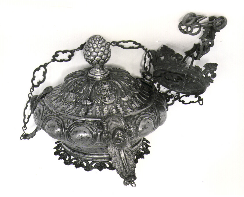 lampada - bottega napoletana (sec. XIX)