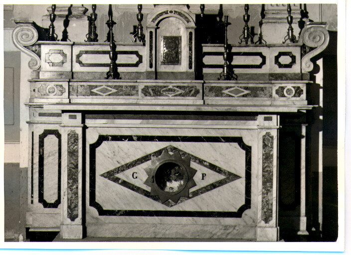 altare - bottega lucana (sec. XX)