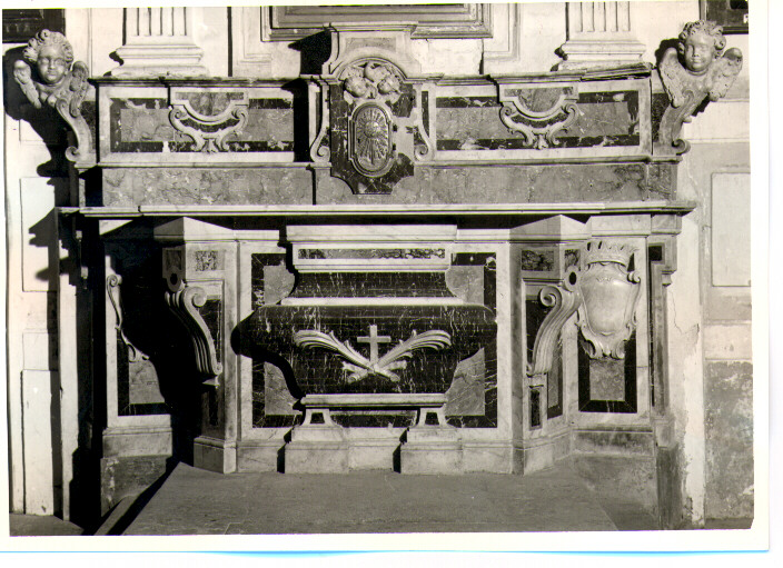 altare - bottega napoletana (ultimo quarto sec. XVIII)