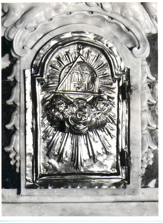 sportello di tabernacolo - bottega lucana (ultimo quarto sec. XVIII)