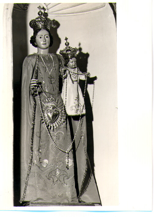 Madonna del Rosario (statua) - bottega lucana (sec. XIX)