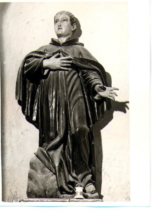 San Pasquale Baylon (statua) - bottega napoletana (seconda metà sec. XVII)