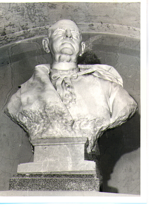 Sacerdote Giuseppe Rigillo Faraone, ritratto di ecclesiastico (scultura) - bottega napoletana (inizio sec. XX)