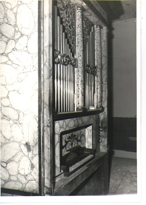 cassa d'organo - bottega Italia meridionale (sec. XIX)
